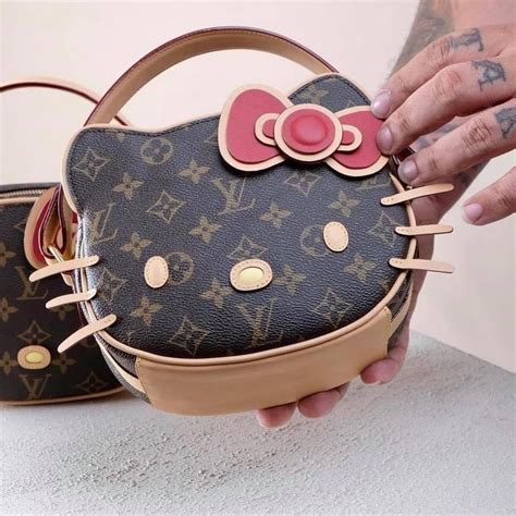 upcycled lv bags|louis vuitton hello kitty bag.